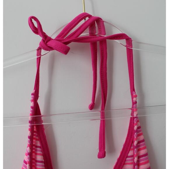 No Boundaries Womens Loop Terry Halter Dress Coverup Pink Size M NWT - Picture 4 of 6